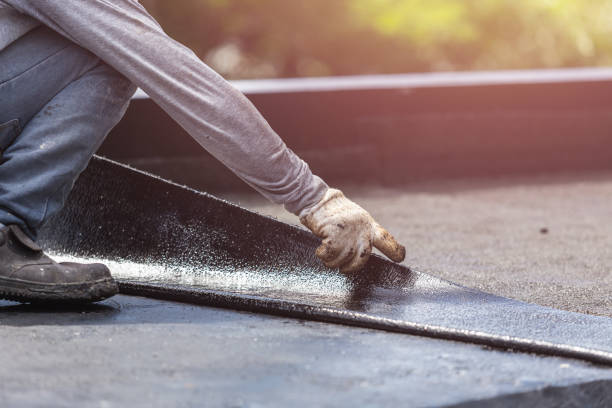 Professional Waterproofing technician working in Smithville, IN